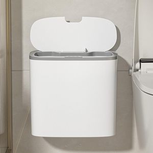 14L Smart Automatic Induction Waste <strong>Bin</strong> Electric Touchless Plastic <strong>Trash</strong> Can for Household Bathroom - Product Image 2
