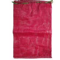 Sacs de légumes en maille personnalisés Sacs en maille d'oignon rouge réutilisables et respirants pour l'emballage de légumes Fruits Maïs Poivre Carotte Orange