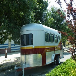 Remolques de Viaje de Lujo para 3 Caballos HERUI, Diseño Flotante Elegante HR-3HAL-S, Capacidad para 2 Personas, para Entusiastas del Equitismo - Product Image 1