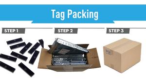 2025 Top <span class=keywords><strong>vente</strong></span> 50*10mm 52*13mm longue portée Anti métal passif PCB UHF RFID étiquette pour la gestion des actifs - Product Image 6