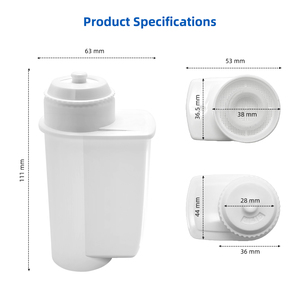 Filtre à eau pour machine à café en gros compatible <span class=keywords><strong>Bosch</strong></span>, cartouche filtrante à charbon actif, prise en charge OEM/ODM - Product Image 5
