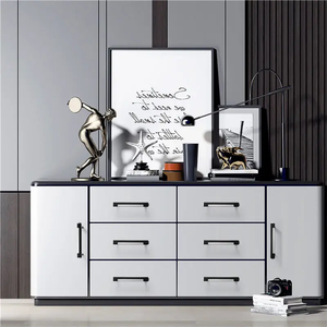 Poignées et boutons de meubles modernes en alliage de zinc, réglables, or, noir, chrome, pour chambre et cuisine, tiroirs, commodes, quincaillerie de porte - Product Image 5