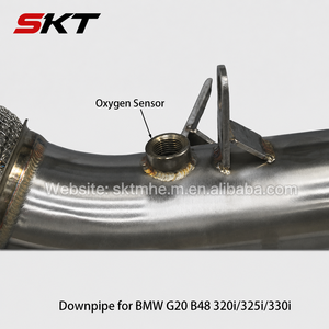 ท่อกลาง89มม. สำหรับ BMW G20 330I B48ท่อกลางสแตนเลส2.0ตัน - Product Image 6