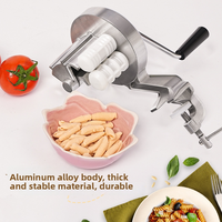 Coupe-pâtes de haute qualité en alliage d'aluminium, machine à pâtes fraîches de type séparé, presse à nouilles de table pour spaghetti et macaroni