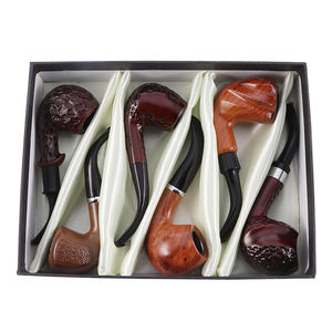 Futeng Custom 6 Pcs Hars Sigaret Rook Pijp Tabak Groothandel Roken Hand Pijp Set Wood Pijpen Met Accessoires - Product Image 4