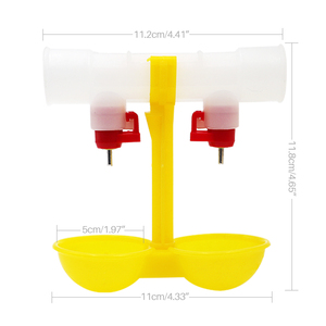 Gia cầm uống dòng phụ kiện nước gà trung chuyển tự động điền waterer gia cầm núm vú uống với Cup - Product Image 6