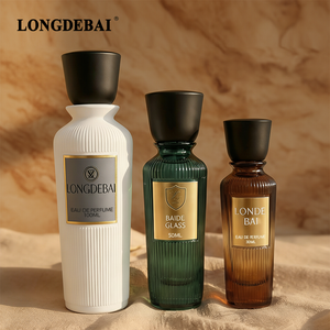 Botella de Perfume Árabe de Lujo Personalizada de Alta Gama, 30ml 50ml 100ml, Botellas de Perfume Vacías de Vidrio Blanco Redondas con Caja de Empaque - Product Image 4