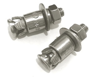 Fixations réglables en acier inoxydable pour joints de meubles, avec boulons à dos en pierre, pour l'ingénierie et la quincaillerie. - Product Image 3