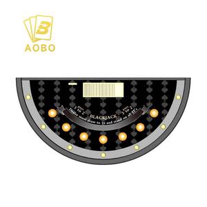 Table de Blackjack Personnalisée avec Pieds en H Design Moderne de Luxe Table de Jeu de Casino pour le Jeu de Hasard et le Poker - Product Image 6