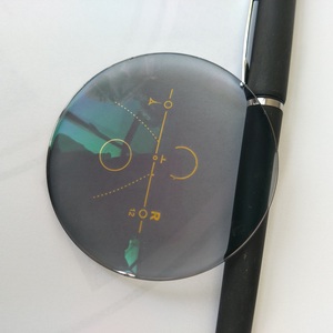 Lentes multifocales estilo Free Form 1,56, lentes progresivas grises fotocromáticas - Product Image 2
