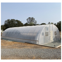 Serre de jardin victorienne pour l'extérieur Serre en feuille de polycarbonate avec cadre en aluminium