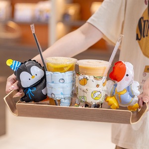 Manchons de tasses BLN avec ballons de poignet, populaires auprès des utilisateurs d'Internet, pour la prise de photos et la diffusion en café pour attirer les clients - Product Image 2