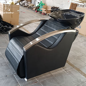 وحدة غسيل الشعر في صالون التجميل مع حوض الشامبو وسرير غسل الشعر - Product Image 4