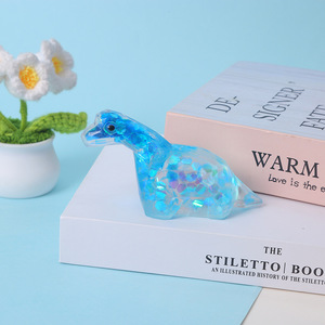 Juguete Antiestrés de Silicona con Diseño de Dinosaurio de Dibujos Animados, Colorido y Brillante - Product Image 6