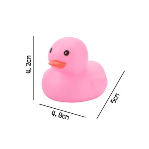 Juguete Flotante de Goma para Baño de Niños con Logotipo Personalizado, Pato Sonoro Antiestrés, Pato Promocional Personalizado, Regalo - Product Image 5