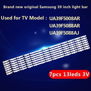 Tira de luces LED de retroiluminación, accesorio para <span class=keywords><strong>televisor</strong></span> <span class=keywords><strong>Samsung</strong></span> de 39 "UA39F5008AR UA39F5088AR, 80x1,2 cm, 13LED, 3V - Product Image 6