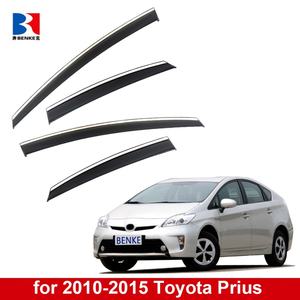 Déflecteurs de vitres incassables pour Toyota Prius 2010-2015, pare-pluie, visières de fenêtre pour voitures, déflecteurs d'aération - Product Image 2