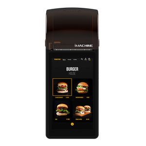 Rugged Android PDA thiết bị đầu cuối Wifi NFC Bluetooth USB cầm tay POS <span class=keywords><strong>Scanner</strong></span> và máy in cho bãi đậu xe Vé máy - Product Image 5