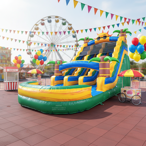 WINSUN, Tobogán Acuático Inflable para Niños y Adultos, Uso en Interiores y Exteriores, para Eventos Escolares y Comerciales, Piscina, Disponible en Almacén de EE. UU. - Product Image 1