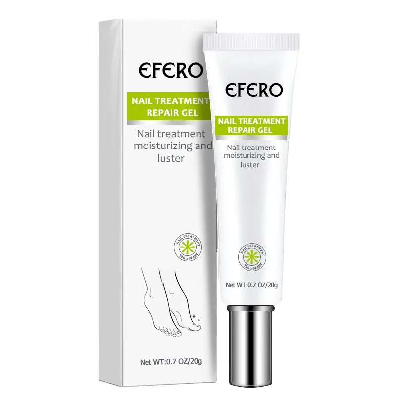 EFERO tırnak tedavi onarım jel ayak bakımı Anti enfeksiyon onikomikoz tırnak mantar bakım kremi
