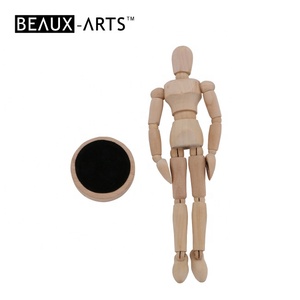 12 pouces artiste dessin modè<span class=keywords><strong>le</strong></span> poupée commune aimant en bois Mannequin Art artisanat <span class=keywords><strong>humain</strong></span> dessin croquis Figure - Product Image 6