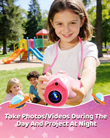 Snap & Show: la Cámara Interactiva para Niños con Filtros Creativos, Juegos Integrados y Proyección con un Solo Toque H92