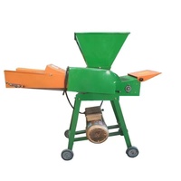 Broyeur de fourrage à main pour tige de maïs Machine de coupe-paille la ferme utilise des coupe-paille de fourrage Broyeur de feuilles pour compost