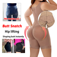 Fajas moldeadoras de cuerpo de alta calidad, ropa moldeadora, compresión de barriga, Control de Abdomen, poscirugía, ropa OP, transpirable, 1 pieza