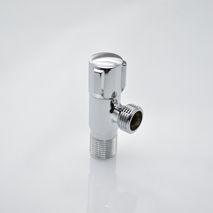 Grifo de Ángulo de Latón de Alta Calidad de 1/2 Pulgada con Manija de Zinc, Conector Macho para Desviador de Agua en Baños de Hoteles - Product Image 5
