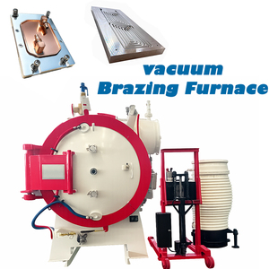 Four de brasage <span class=keywords><strong>sous</strong></span> vide de haute précision pour plaques de refroidissement liquide de batteries de véhicules électriques et échangeurs de chaleur en aluminium - Product Image 1