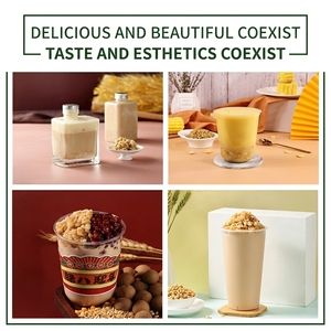 Perlas de Boba con Sabor a Cebada de las Tierras Altas, Certificadas Halal, Saludables, 900g por Paquete, <span class=keywords><strong>Ingredientes</strong></span> para Té con Leche o Espuma - Product Image 2