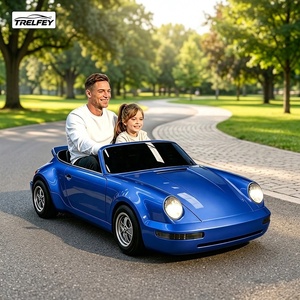 工場直販 964 ヴィンテージスタイル 電動ドリフトゴーカート 72V 2500W ハイトルクモーター ダブルAアームサスペンション 大人向けレーシングカー - Product Image 1