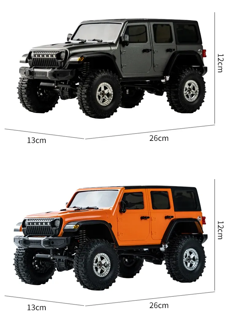 JJRC C8801 RC off-Road Crawler - 1:16 2.4G 4WD Climbing Car