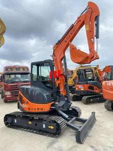 Mini-excavatrice sur chenilles Hitachi ZX50U d'occasion, 5 tonnes, moteur ISUZU d'origine du Japon, modèle 2024, garantie 1 an, moteur en parfait état - Product Image 2