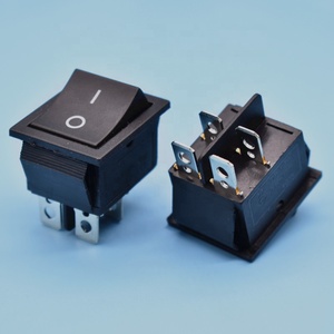 Interruptor de palanca KCD4-101, interruptor basculante de 4 pines, 16A, 125V/20A, 250V, <span class=keywords><strong>r11</strong></span>, T85, 1E4, KCD4, T120 - Product Image 3