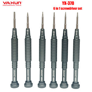 YAXUN YX-370 <span class=keywords><strong>professionnel</strong></span> 6in1 ensemble <span class=keywords><strong>tournevis</strong></span> de précision pour outils de démontage de téléphone portable pour <span class=keywords><strong>Iphone</strong></span> Samsung Huawei Xiaomi - Product Image 2
