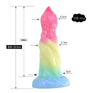 Unique Design Products N5036 Pure Desire Spiral Pattern Sex Toy G-spot Adult Shop Toys for Women <b>Rubber</b> Penis - Product Image 5