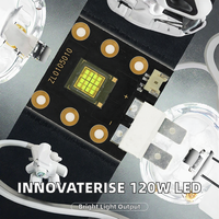 Innovaterise LED blanches froides spécialisées 120W, diode haute puissance, source lumineuse médicale 8000-10000lm, lentille CRI 70, garantie 3 ans