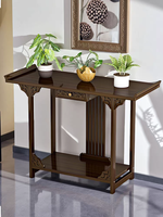 Console moderne en bois massif pour entrée et villa – Meuble de salon durable et écologique