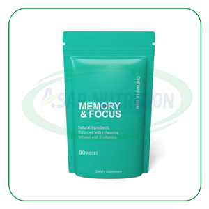 Ausreson OEM Vitamin L Theanine <strong>Memory</strong> and Focus Gum L-Theanine Gum Brain <strong>Supplements</strong> <strong>Memory</strong> Gums for <strong>Memory</strong> and Focus - Product Image 1