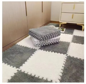 <span class=keywords><strong>Tapis</strong></span> de chambre épais et moelleux, dalles de sol emboîtables, <span class=keywords><strong>tapis</strong></span> en EVA lavable, <span class=keywords><strong>tapis</strong></span> de jeu pour bébé, <span class=keywords><strong>tapis</strong></span> <span class=keywords><strong>puzzle</strong></span> en peluche DIY - Product Image 2