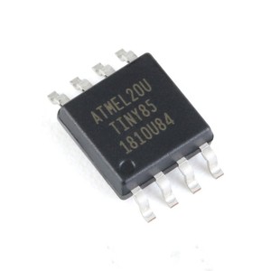 ชิปไอซี ATTINY85-20SU ของแท้ ชิ้นส่วนอิเล็กทรอนิกส์ MCU สำหรับแผงวงจรพิมพ์ ชิ้นส่วนไอซี SOIC8 <span class=keywords><strong>ATTINY</strong></span> 85 ATTINY85 ไมโครคอนโทรลเลอร์ จัดจำหน่ายโดยตรง - Product Image 1