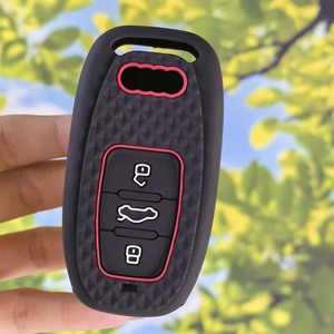 ฝาครอบกุญแจรีโมทสำหรับ Audi <span class=keywords><strong>A6</strong></span> A7 A8 Q8 <span class=keywords><strong>Etron</strong></span> A3 A4 A5 Q5 Q7 S3 S4 S5 S6 RS6 RS7 ป้องกันรอยขีดข่วน กันกระแทก จับกระชับมือ ป้องกันฝุ่น - Product Image 4