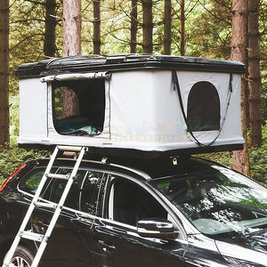 Tente de toit rigide pliable en aluminium imperméable pour voiture, tente de toit rigide pour camping avec accessoire échelle - Product Image 4