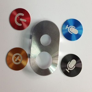 <b>Custom</b> Metal Control Buttons, Electronic Device Accessories, Audio Equipment Parts, Electrical Switch Patches - Product Image 1
