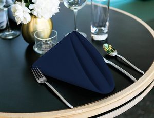 Khăn Trải Bàn Bằng Vải <span class=keywords><strong>Polyester</strong></span> Trang Trí Tiệc Cưới Nhà Hàng Màu Xanh Bụi Bặm - Product Image 6