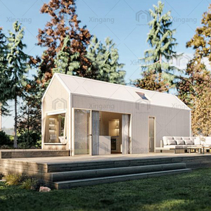 Mới được thiết kế đầy đủ nội thất <span class=keywords><strong>Tiny</strong></span> Kết Cấu Thép prefab nhà ánh sáng biệt thự cho văn phòng cửa hàng hội thảo sử dụng làm bằng bánh sandwich Panel - Product Image 2