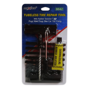 Kit de Reparación de Neumáticos Sin Cámara ZCQR DECO Maxeed 8042 con Solución de Goma y Tapones para Neumáticos de Bicicleta y Automóvil - Product Image 2