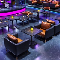 Nouveau design de banquette de restaurant en cuir PU de haute qualité, traditionnelle, pour VIP, strip-tease, KTV, boîte de nuit, bar à chicha, bar à domicile, extérieur
