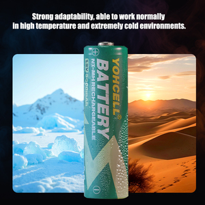 Yohcell 1100mAh 3A AAA 1.2V có thể sạc lại pin lâu dài Ni-MH cho đèn pin & Điện Tử tiêu dùng - Product Image 4